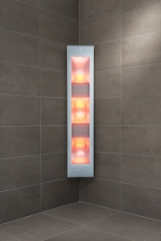 Sunshower Combi White Opbouw | Full body | UV | Infrarood