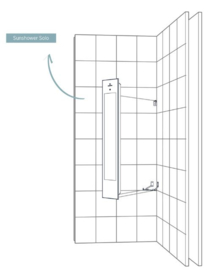 Sunshower Solo hoekopbouwmodel infrarood - 80076