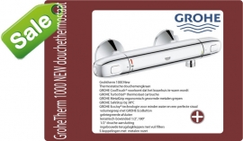 Grohe grohetherm New douchethermostaatkraan 15cm incl.s-koppelingen 34143003