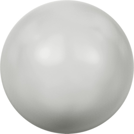 Swarovski #5810 Round Pearl 4mm Pastel Grey, per 20 stuks