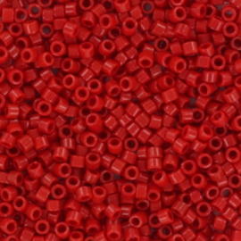 DB0723 Miyuki Delica 11/0 Opaque Red, per 1 gram