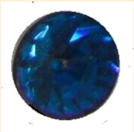 Swarovski #4866 Vintage Corona 14mm, Bermuda Blue, per stuk