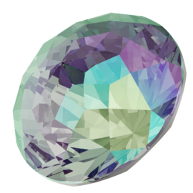 Swarovski #1400 Dome 12mm Crystal Paradise Shine, foiled, per stuk