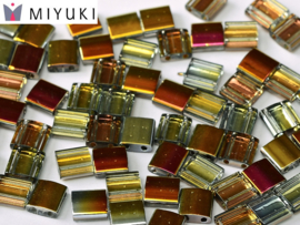 TL-4551 Miyuki Tila Beads Czech Coating Crystal Marea 5g