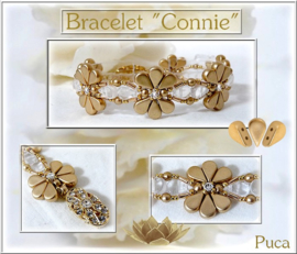 Armband 'Connie', ontwerp Puca, met o.a. Amos®