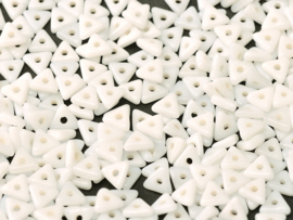 Tri-bead Chalk White, per 5 gram (±140 stuks)