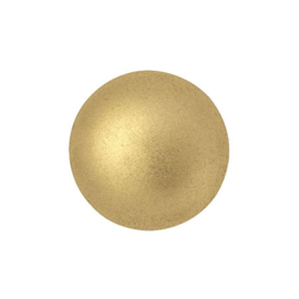 Cabochon par Puca® 14mm Light Gold Mat