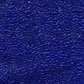 DBM0216 Miyuki Delica 10/0 Opaque Royal Blue Luster, per 5 gram