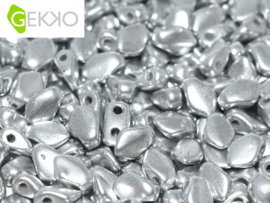 Gekko 3x5mm Aluminium Silver, per 5 gram