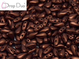 DropDuo 3x6mm Copper, 50 stuks