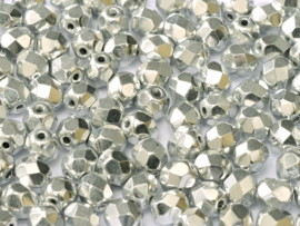 Fire polished 4mm Crystal Labrador Full, 100 of 50 stuks, vanaf