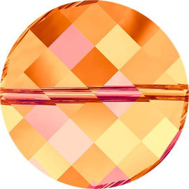 Swarovski #5621 Twist Bead 22mm Crystal Astral Pink, per stuk