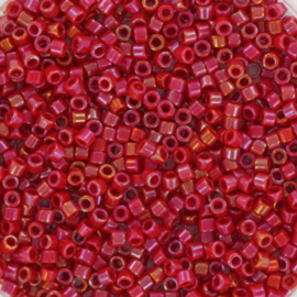 DB0214 Miyuki Delica 11/0 Opaque Luster Red, per 1 gram
