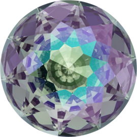 Swarovski #1400 Dome 18mm Crystal Paradise Shine, foiled