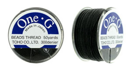 PT-50-1001 TOHO One-G Thread 50 Yard/45m 12 kleuren in een doosje #1