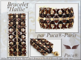 Armband 'Hallie', ontwerp Puca, met  o.a. Helios, Minos, Samos