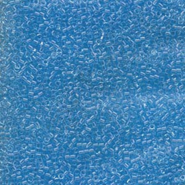 DBM0706 Miyuki Delica 10/0 Transparent Aqua, per 5 gram