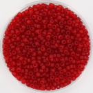 11-0141F Miyuki Rocaille 11/0 Transparant Matte Ruby, 10g/±1100st