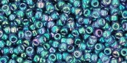 TR-11-0321 TOHO Rocaille 11/0 Gold-Lustered Mediterranean Sea, 10g