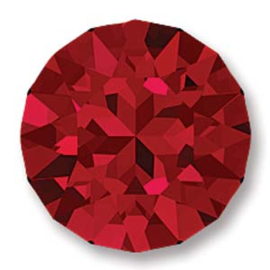 #1088 39ss Scarlet foiled, per 2 stuks