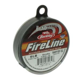 Fireline 6LB 0,2mm Smoke, per 45m rol