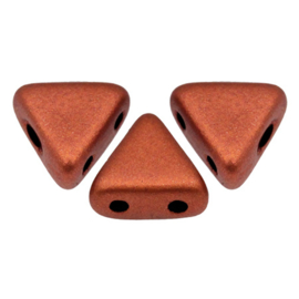 Kheops par Puca® Bronze Red Mat, per 35 stuks
