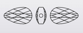 Swarovski #5056 Mini Drop Beads, 6x10mm, in 7 beeldschone varianten, per stuk