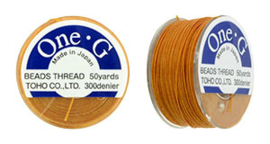 PT-50-15 TOHO One-G Thread 50 Yard Orange, per rol van 45 meter