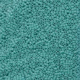 DBM0729 Miyuki Delica 10/0 Opaque Turquoise Green, per 5 gram