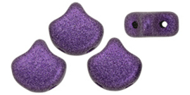 PBGIN-79021MJT Matubo Ginko/Gingko Leaf Metallic Suede Purple, per 5 gram