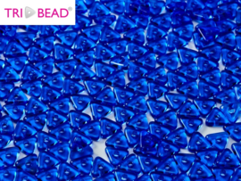 Tri-bead Sapphire, per 5 gram (±140 stuks)