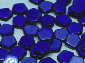 Pego Bead 10 mm Crystal Full Azuro, per 5 stuks