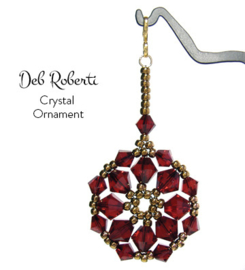Deb Roberti Crystal Ornament