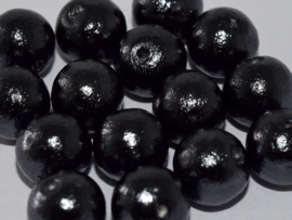 Miyuki Cotton Pearl 8 mm Black, per 5 stuks