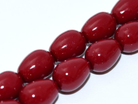 Czech Drops 8x11mm Cranberry