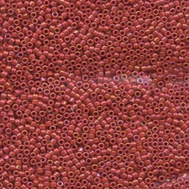 DBM0214 Miyuki Delica 10/0 Opaque Red Luster, per 5 gram