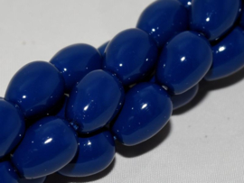 Czech Drops 8x11mm Royal Blue