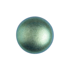 Cabochon par Puca® 14mm Metallic Mat Green Turquoise