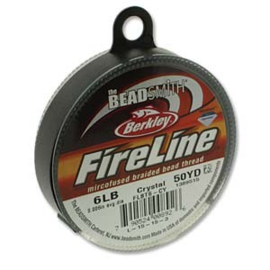 Fireline 6LB 0,2mm Smoke, per 45m rol