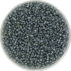 15-0178  Miyuki Rocailles Transparent Luster Grey