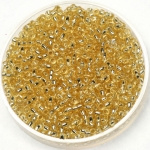 11-0002 Miyuki Rocaille 11/0 Silverlined Light Gold