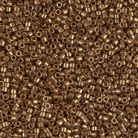 DB0022L Miyuki Delica 11/0 Metallic Light Bronze, per 1 gram
