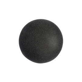 Cabochon par Puca® 14mm Jet Mat