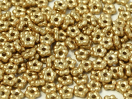 Flower Beads 5mm Aztec Gold 25x
