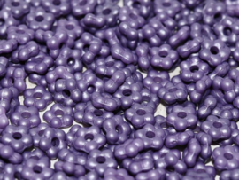 Flower Beads 5mm Alabaster Alabaster Deep Purple 25x