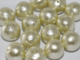 Miyuki Cotton Pearl 8 mm Mint Green, per 5 stuks