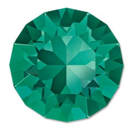 #1088 39ss Emerald foiled, per 2 stuks