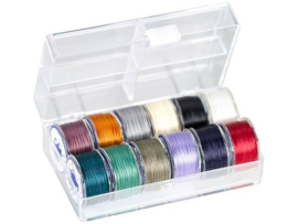 PT-50-1002 TOHO One-G Thread 50 Yard/45m 12 kleuren in een doosje #2