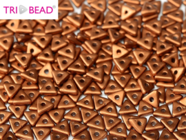 Tri-bead Copper, per 5 gram (±140 stuks)