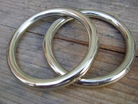 Ring metallook Ø57mm, binnenmaat  45mm, per stuk